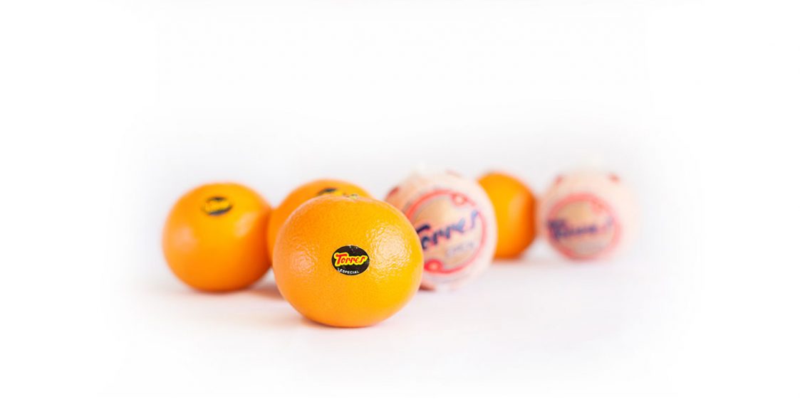 fotografía de producto naranjas torres